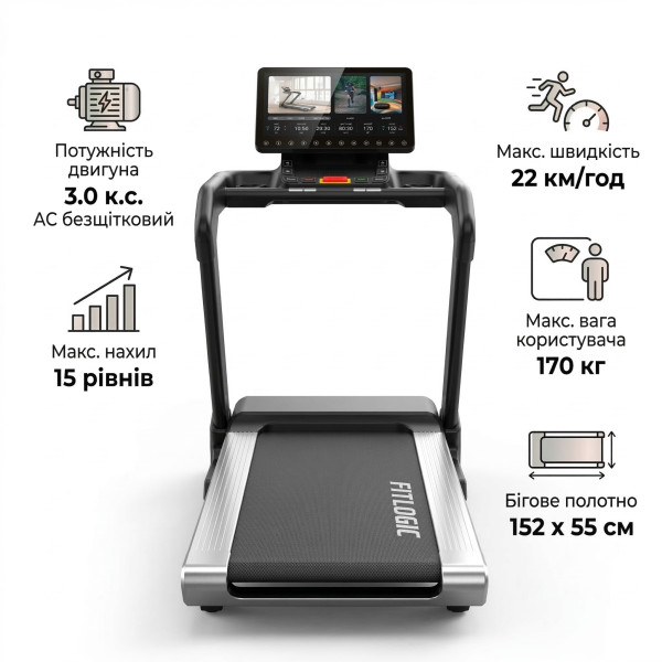 Беговая дорожка FitLogic T581A Mirror