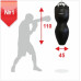Боксерский мешок Бойко-Спорт (силуэт) №1 из ременной кожи 40 x 90 см, 40-55 кг