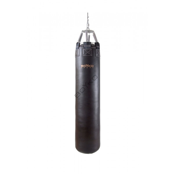 Боксерский мешок Бойко-Спорт из ременной кожи 35 x 150 см, 40-55 кг