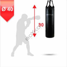 Боксерський мішок Бойко-Спорт із ремінної шкіри 40 x 90 см, 30-45 кг