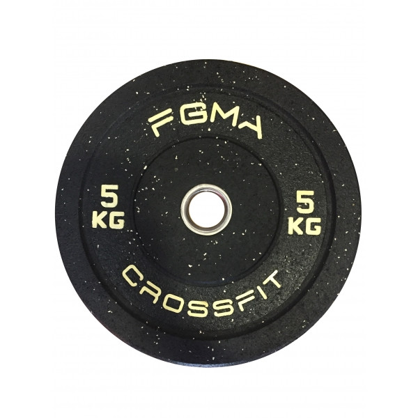Бамперный диск (блин) для Кроссфита FGMA Crossfit 5 кг ТК 015