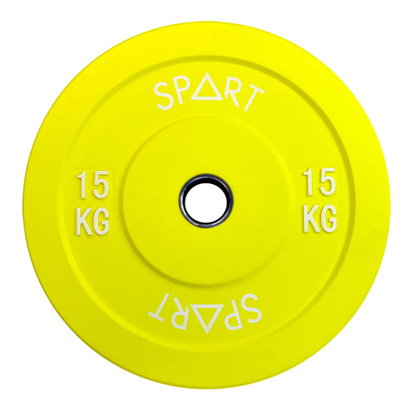 Бамперный диск Spart Bumper Plates Color 15 kg PL42-15