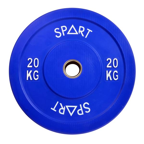 Бамперний диск Spart Bumper Plates Color 20 kg PL42-20