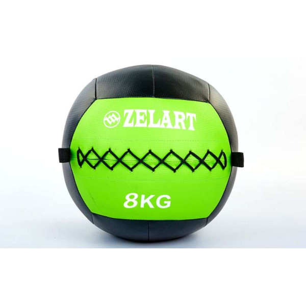 Мяч медичний (волбол) WALL BALL 8 кг