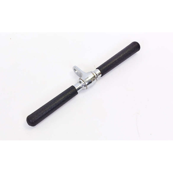 Ручка для тяги на трицепс пряма, з підвісом, що обертається, і PU налагодженням.