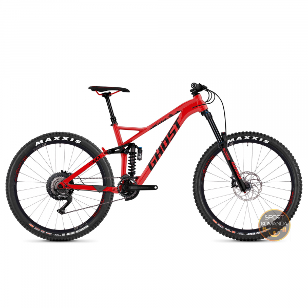 Велосипед Ghost Framr 4.7 27.5 красно-черный, L, 2019