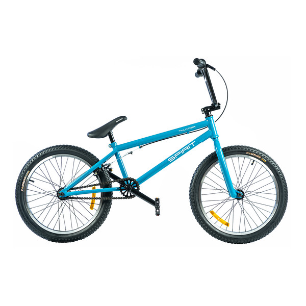 Велосипед Spirit Thunder 20, рама Uni, голубой/глянец, 2021