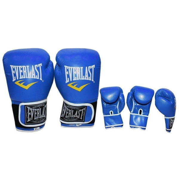 Перчатки боксерские Everlast blue