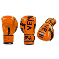 Перчатки боксерские Venum желтые 