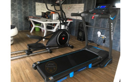 Комплект товара, беговая дорожка FitLogic T33, орбитрек FitLogic 8731 