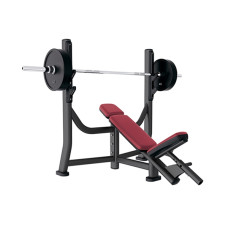 Олімпійська лавка для жиму від грудей під кутом Iron Impulse Olympic Incline Bench RT.L43