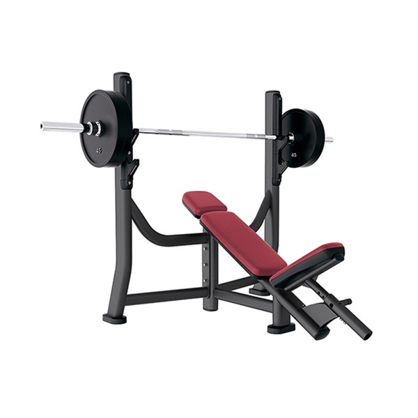 Олімпійська лавка для жиму від грудей під кутом Iron Impulse Olympic Incline Bench RT.L43