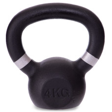 Гиря тренувальна чавунна 4 кг Generation Fitness FF51F2-4kg