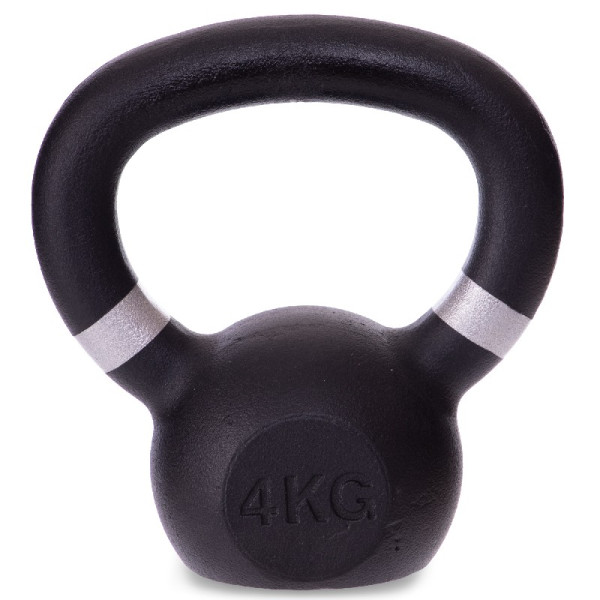 Гиря тренувальна чавунна 4 кг Generation Fitness FF51F2-4kg
