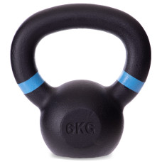 Гиря тренувальна чавунна 6 кг Generation Fitness FF51F2-6kg