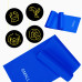 Стрічка-еспандер 6-9 кг 200х15х0.4 см S blue Generation Fitness