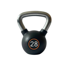 Гиря чавунна обгумована 28 кг Generation Fitness FF51F3-28kg