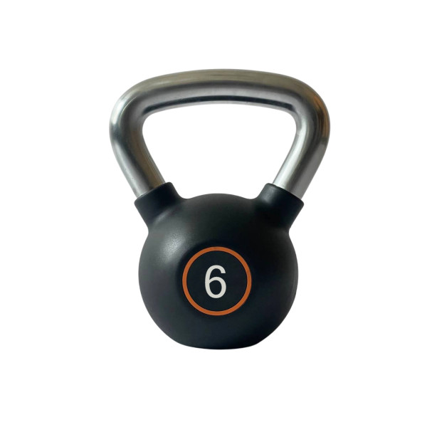 Гиря чавунна обгумована 6 кг Generation Fitness FF51F3-6kg