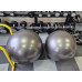М'яч для фітнесу Generation Fitness Anti-Burst FF-65 см Silver з насосом
