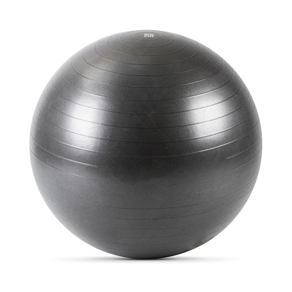 М'яч для фітнесу Generation Fitness Anti-Burst FF-75 см Black з насосом