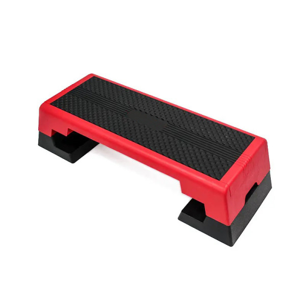 Степ-платформа Generation Fitness Black-Red 3-ступінчаста
