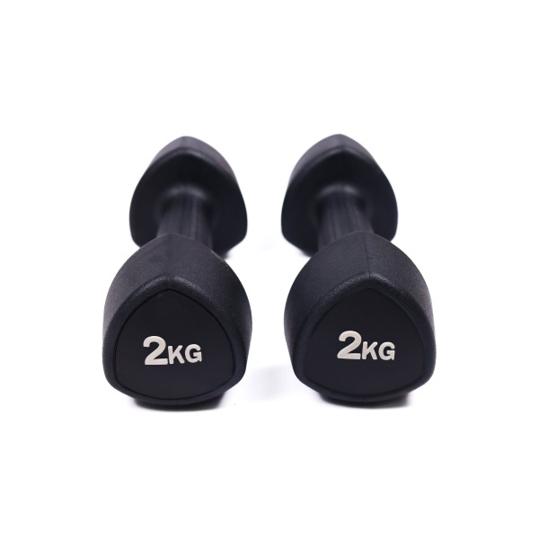 Гантелі з уретановим покриттям 2 кг Generation Fitness FF51D6C-2kg (пара)