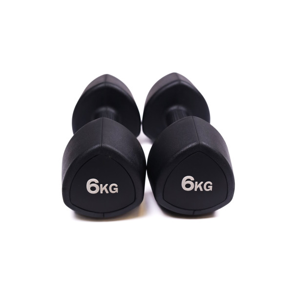 Гантелі з уретановим покриттям 6 кг Generation Fitness FF51D6C-6kg (пара)