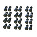 Уретановий гантельний ряд Generation Fitness FF51D4B-10/37,5kg (12 пар) 570 кг