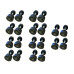 Уретановий гантельний ряд Generation Fitness FF51D4B-15/37,5kg (10 пар) 525 кг