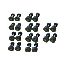 Уретановий гантельний ряд Generation Fitness FF51D4B-2,5/25kg (10 пар) 275 кг Уретановий гантельний ряд Generation Fitness FF51D4B-2,5/25kg (10 пар) 275 кг