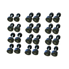 Уретановий гантельний ряд Generation Fitness FF51D4B-2,5/30kg (12 пар) 390 кг Уретановий гантельний ряд Generation Fitness FF51D4B-2,5/30kg (12 пар) 390 кг