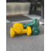 Гантель для фітнесу з вініловим покриттям Generation Fitness FF51D3A-1kg (жовтий)