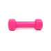 Гантель для фітнесу з вініловим покриттям Generation Fitness FF51D3A-1kg (рожевий)