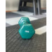 Гантель для фітнесу з вініловим покриттям Generation Fitness FF51D3A-1kg (темно-зелений)