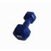 Гантель для фітнесу з вініловим покриттям Generation Fitness FF51D3A-3kg (синій)