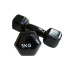 Гантель для фітнесу з вініловим покриттям Generation Fitness FF51D3A-5kg (чорний)