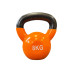 Гиря чавунна з вініловим покриттям 8 кг (помаранчева) Generation Fitness FF51F1A-8kg