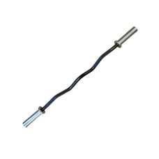 Гриф олімпійський W-подібний Generation Fitness OB-05 із замками 120 см
