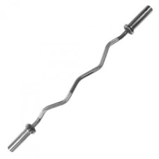 Гриф олімпійський W-подібний Generation Fitness OB-05-1 із замками 150 см