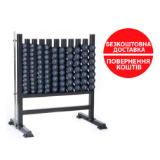 Стійка для аеробних гантель Generation Fitness DR-10 (на 80 шт)